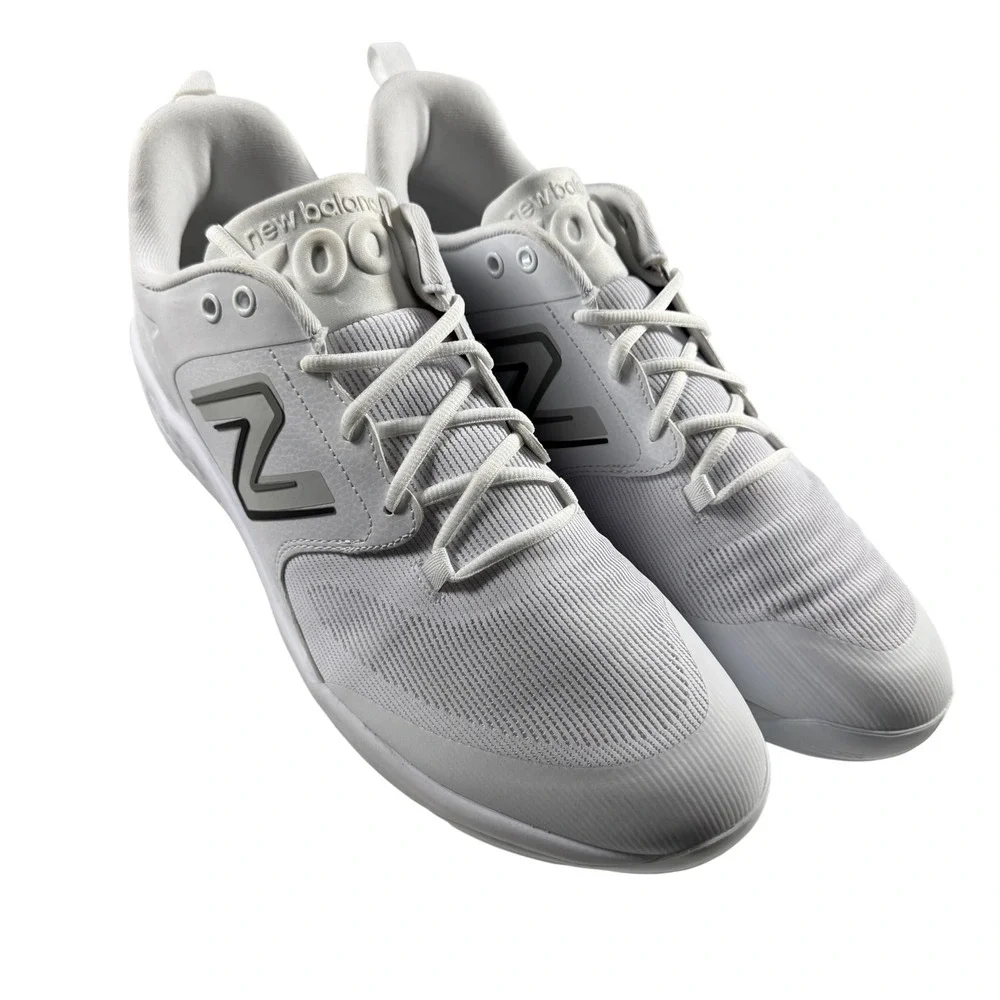 New Balance 3000v6 Metal Baseball Cleats Mens 16 White L3000TW6 Fresh Foam